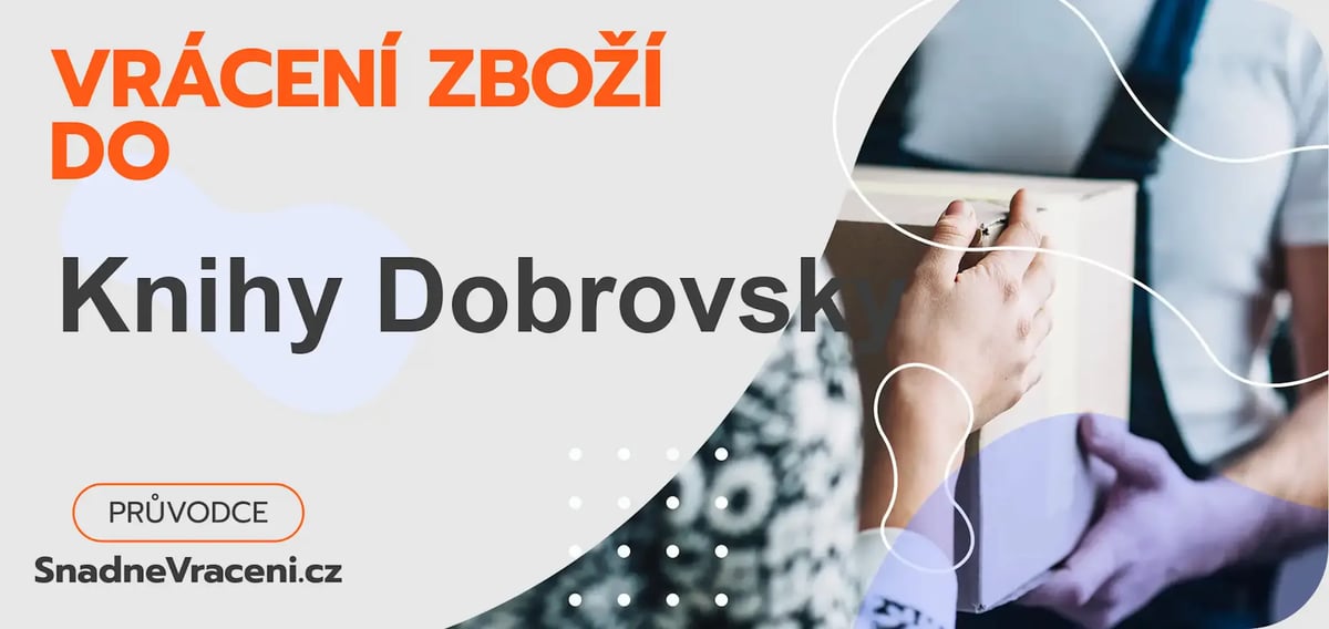 Jak vrátit zboží do obchodu Knihy Dobrovsky