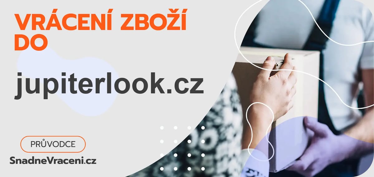 Jak vrátit zboží do obchodu jupiterlook.cz
