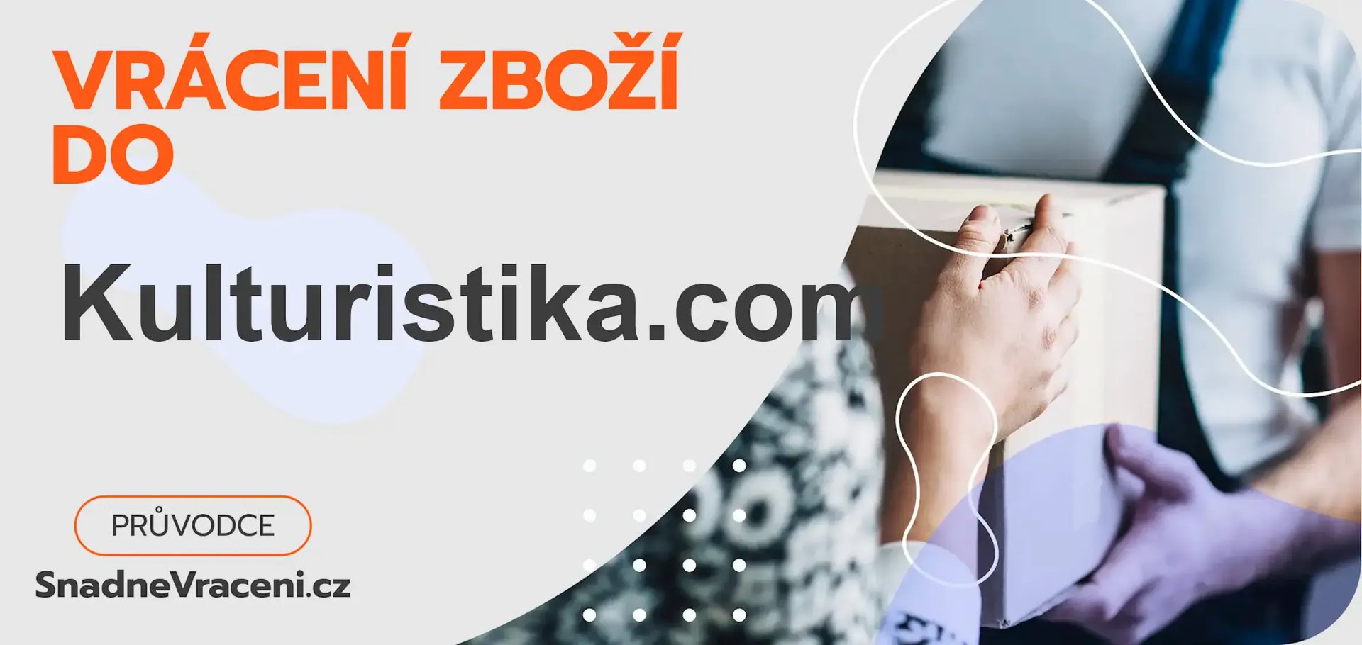Vrácení zboží do obchodu Kulturistika.com – jak odeslat zásilku s vráceným zbožím do obchodu Kulturistika.com?
