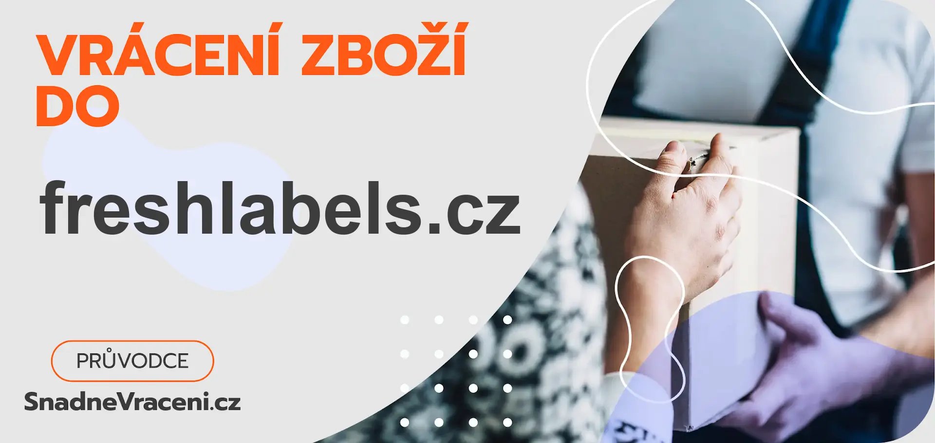 Jak vrátit zboží do obchodu freshlabels.cz rychle a bez komplikací?