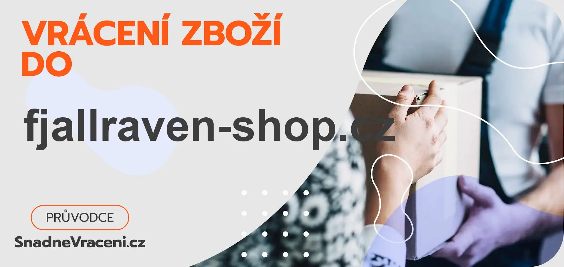 Vrácení zboží do obchodu fjallraven-shop.cz – jak odeslat zásilku s vráceným zbožím do obchodu fjallraven-shop.cz?