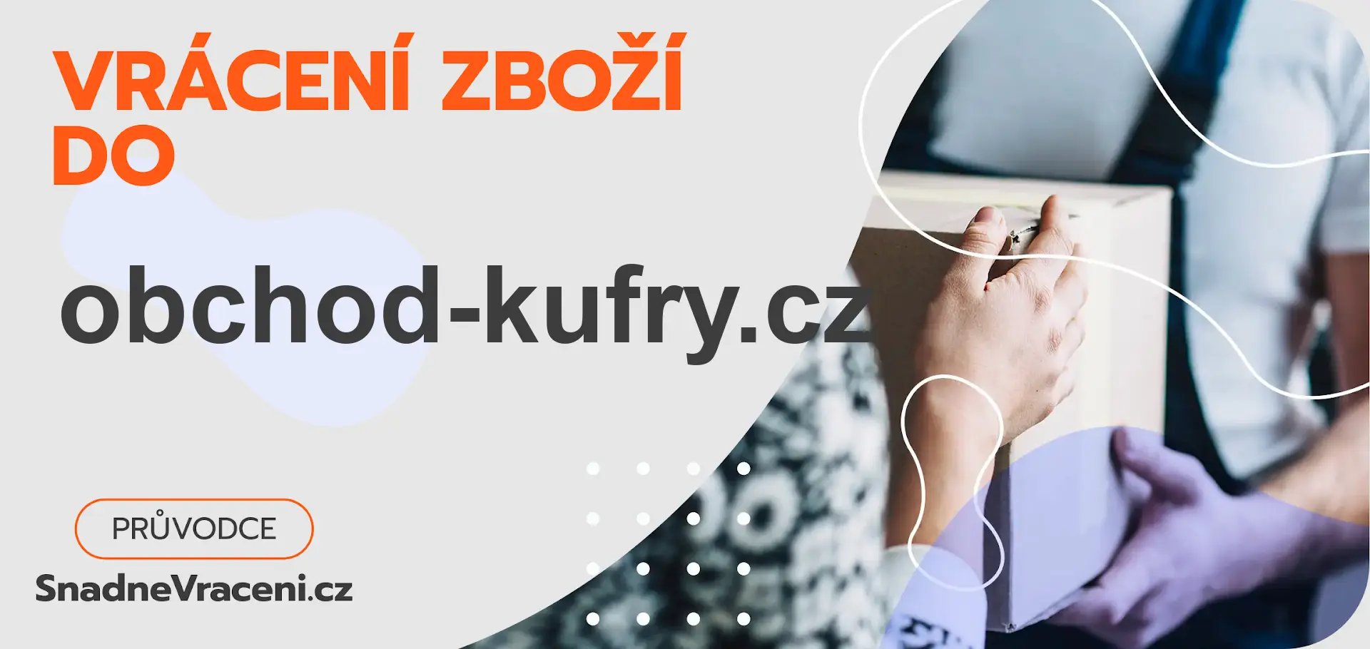 Jak vrátit zboží do obchodu obchod-kufry.cz rychle a bez komplikací?