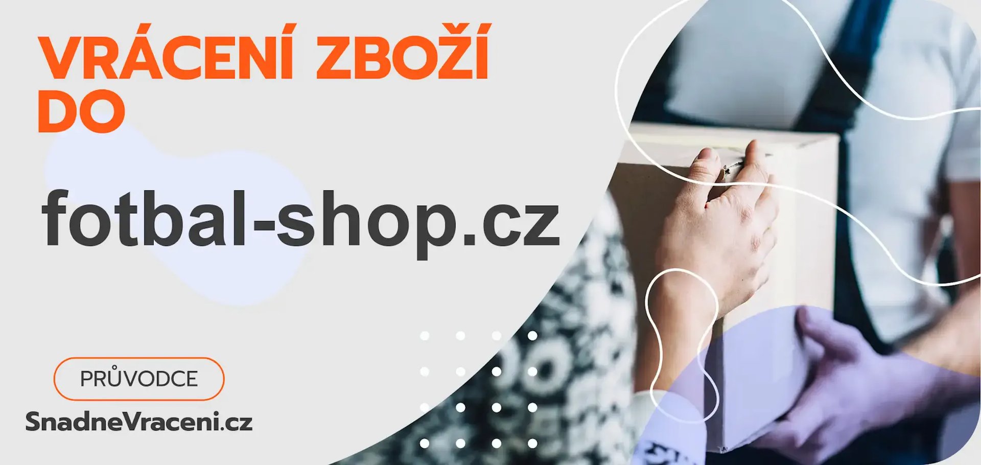 Jak snadno odeslat vrácené zboží do obchodu fotbal-shop.cz?