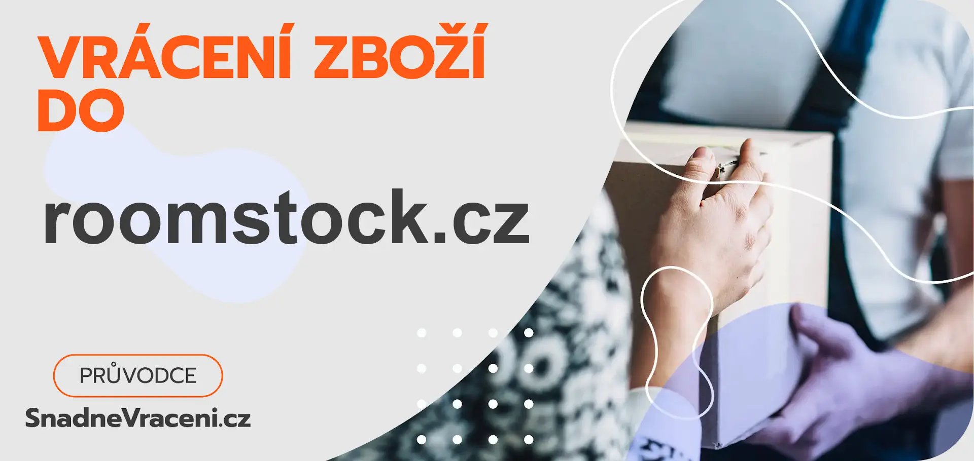 Jak snadno odeslat vrácené zboží do obchodu roomstock.cz?