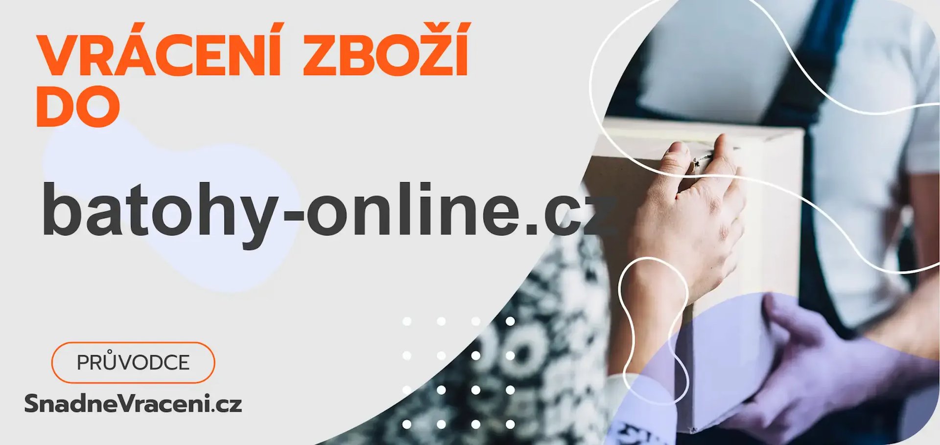 Jak provést vrácení zboží do obchodu batohy-online.cz